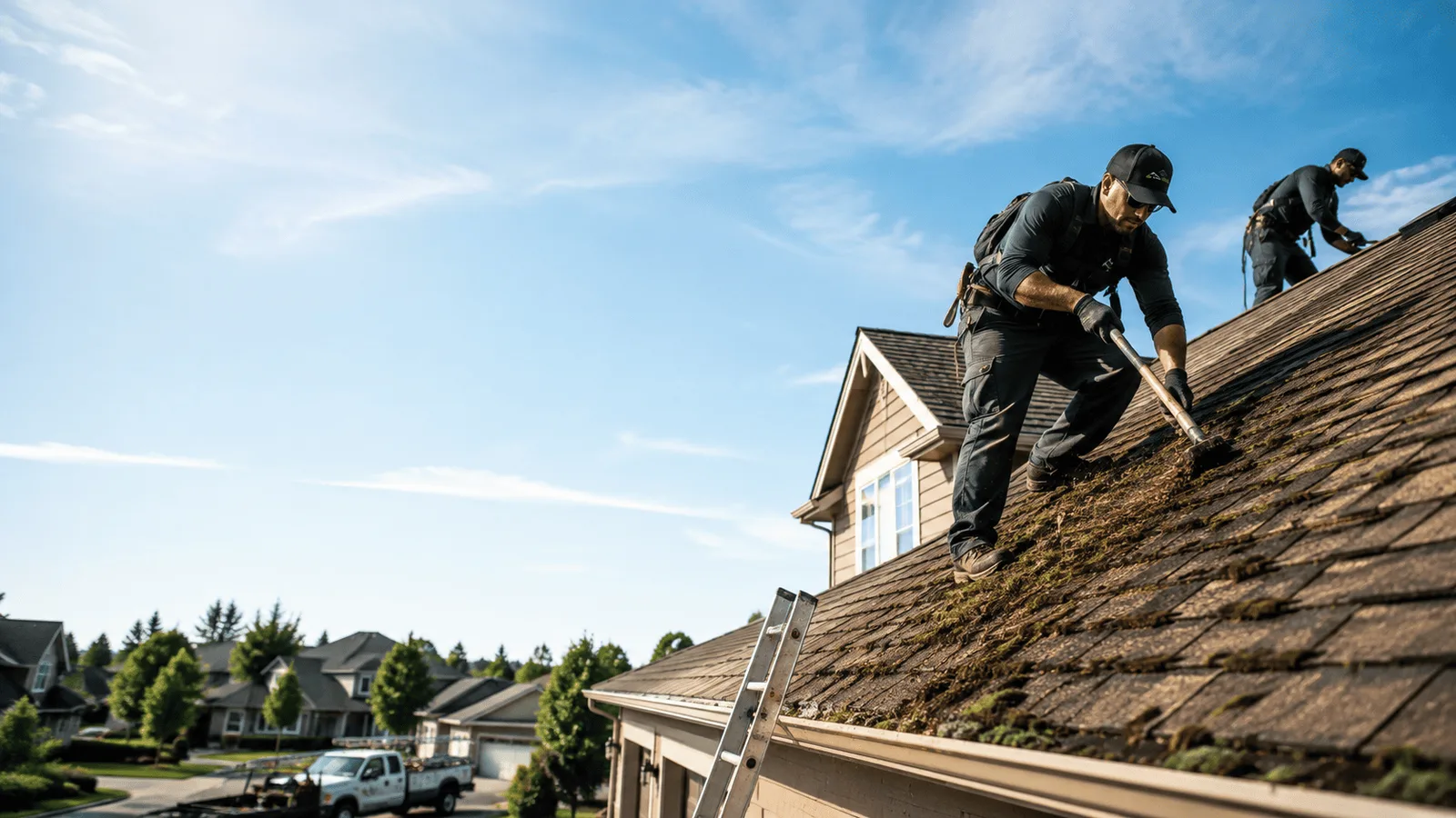 Roof Moss Removal in Cora, WY near me